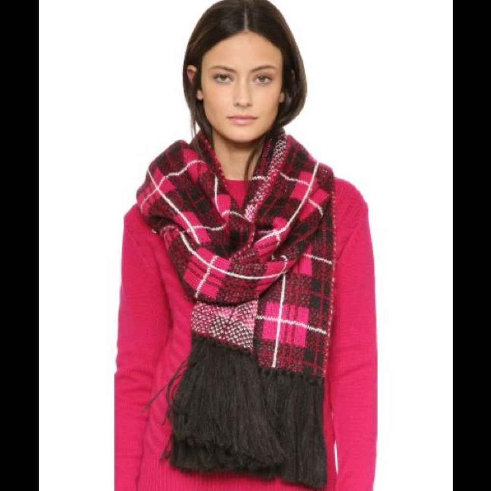 Kate Spade NY Woodland Plaid Scarf
